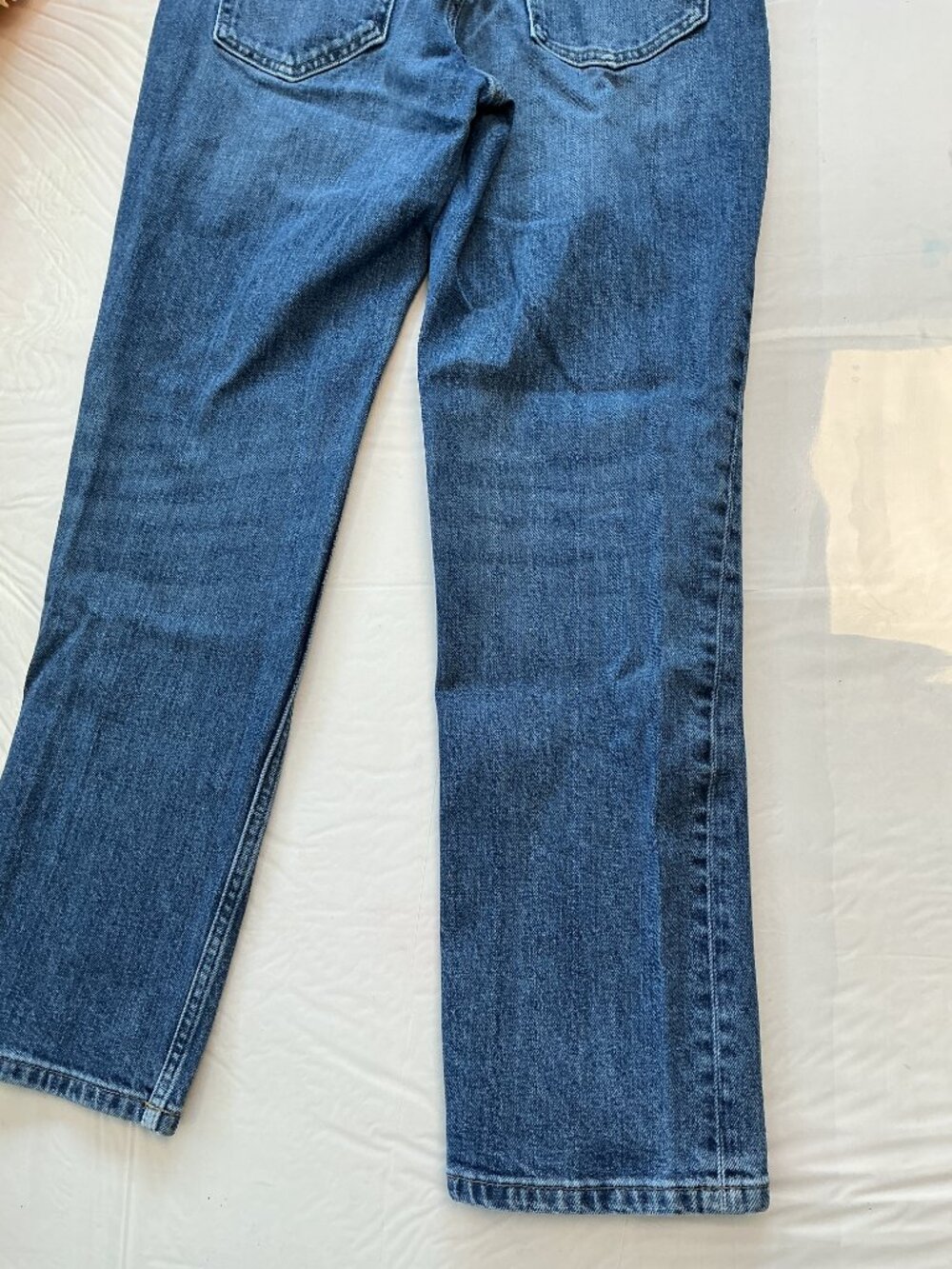 Banana Republic High-Rise Straight Jeans Size 26 Medium Wash - Picture 7 of 12